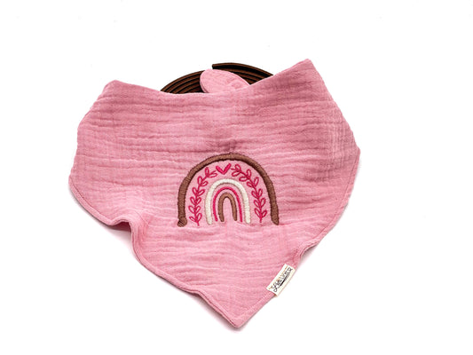 Hundehalstuch Musselin Rosa Gr. M