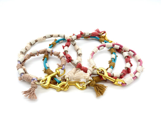 EM-Keramik Halsband im Boho Look